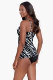 Marina Tankini Top in Tigre Sombre