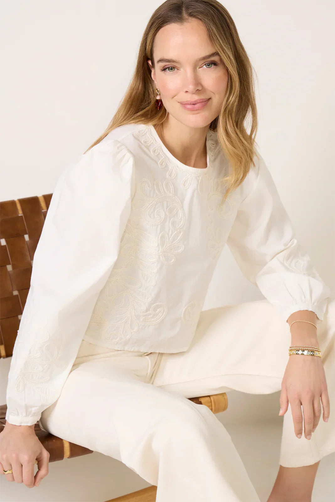 Tatiana Poplin Top
