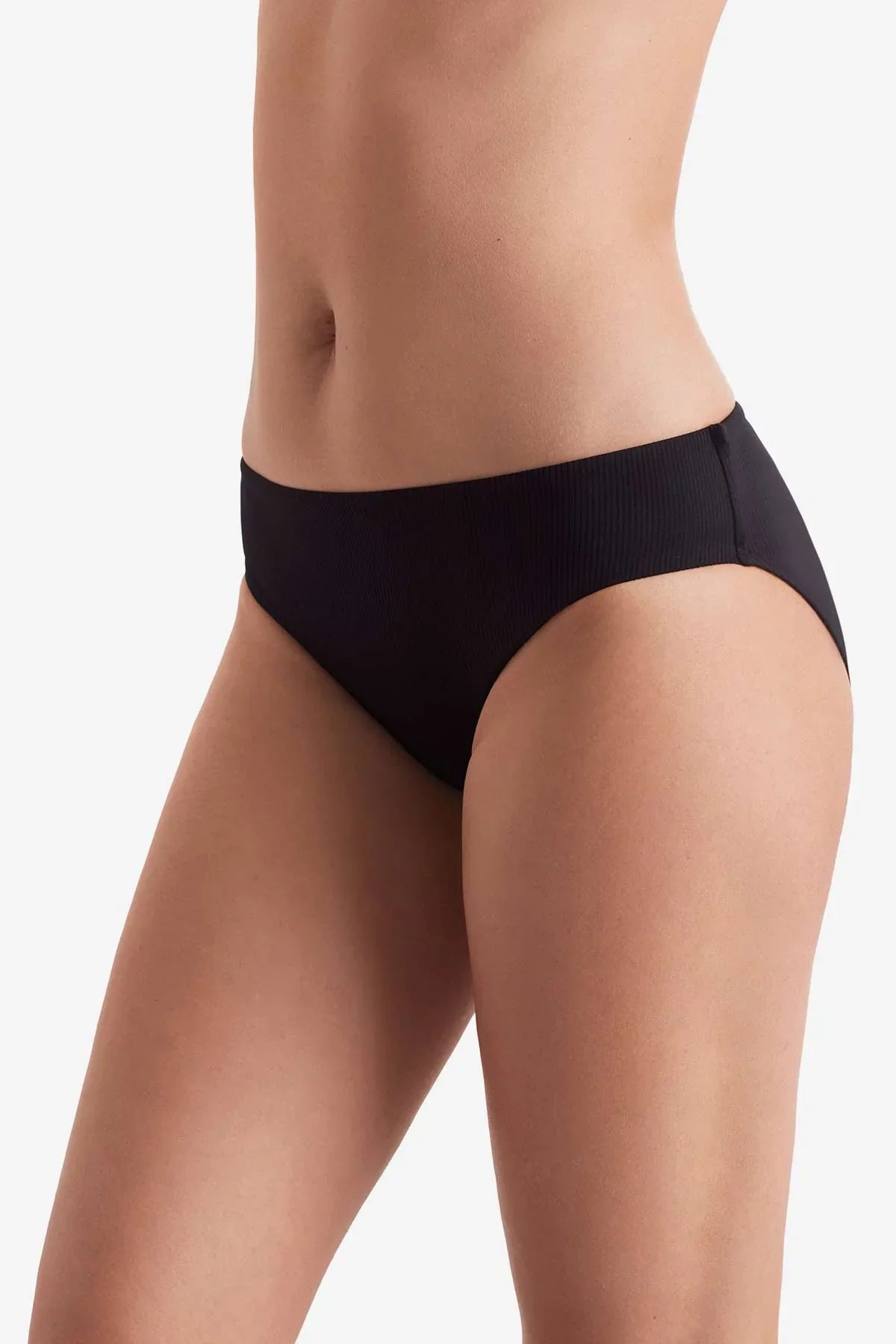 Logan Pant Black Lido Rib