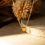 Mini Heart Gold Necklace