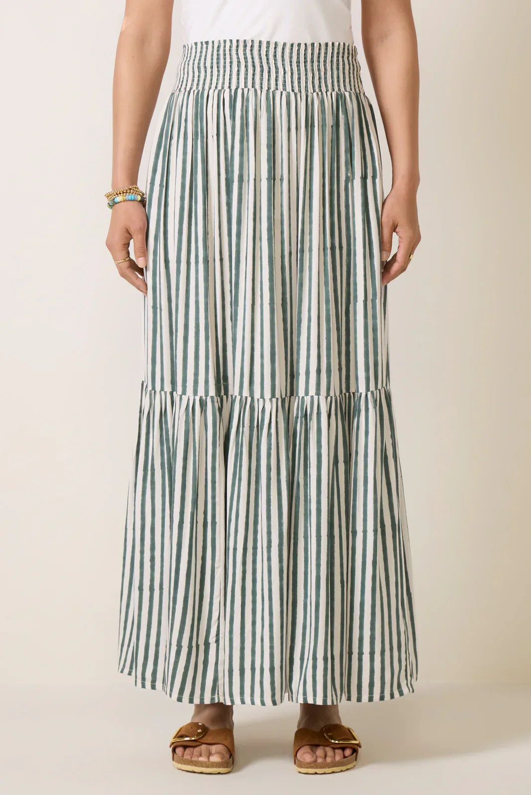 Shirred Skirt