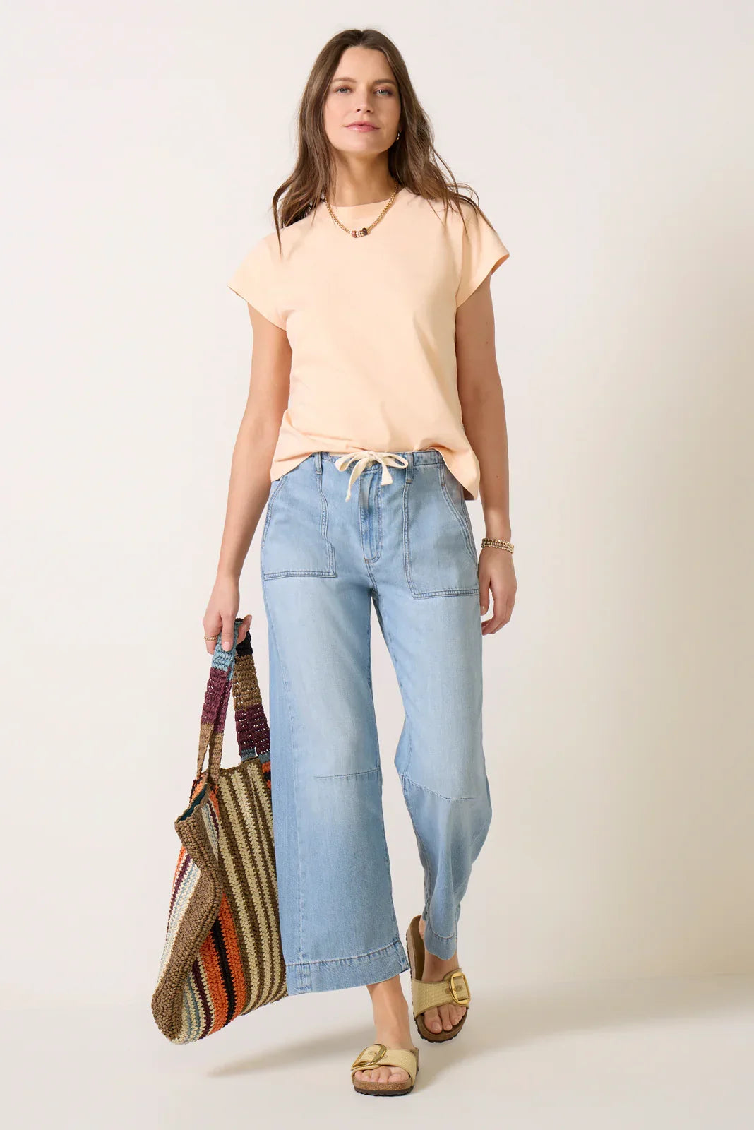Weightless Utility Soft Barrel Jean