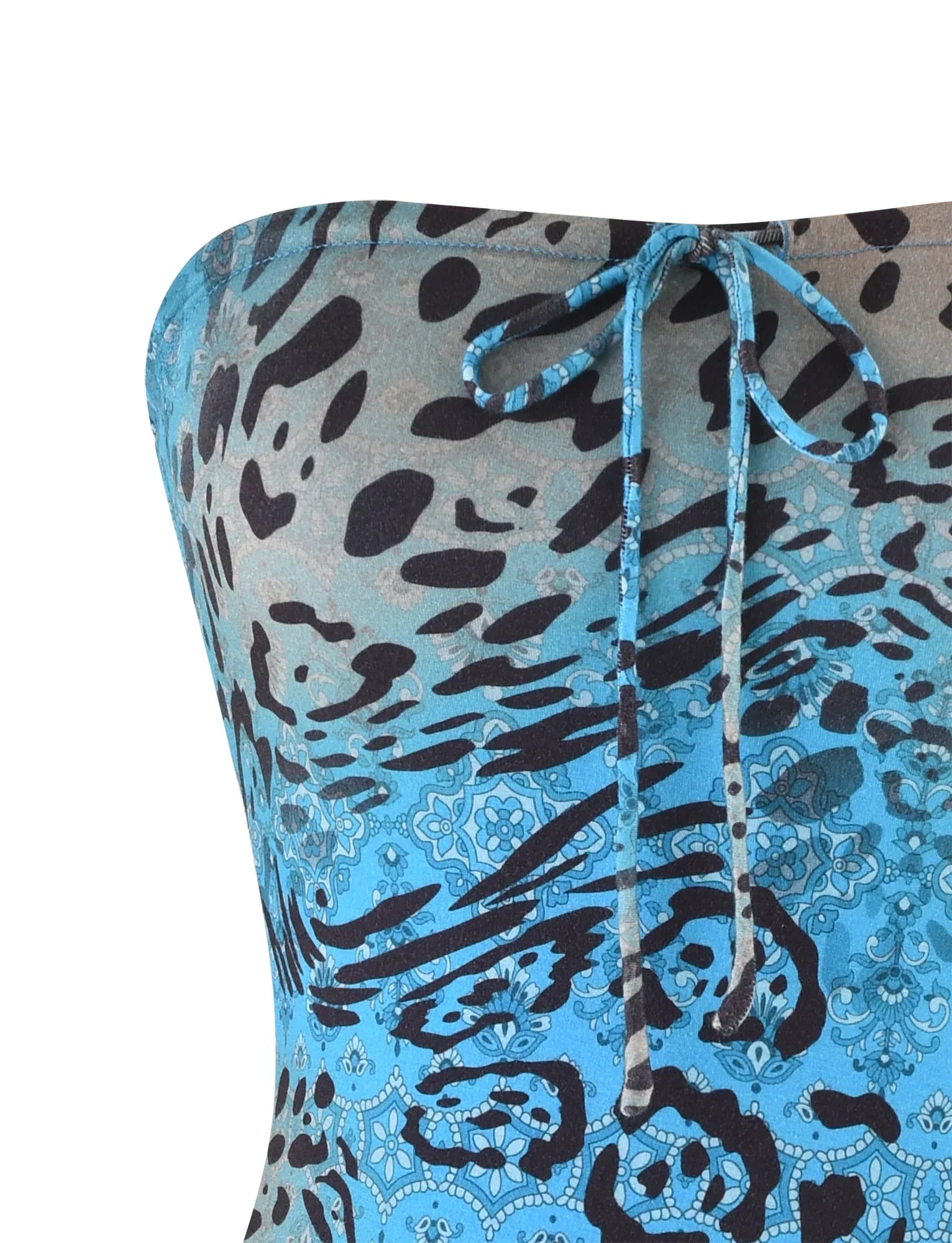 MIRELY TOP MULTI LEOPARD LEOPARD SWIRL