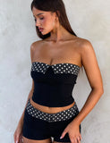 KITTIE 20 BUSTIER BLACK