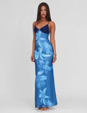 ALAINA DRESS BLUE ORCHID