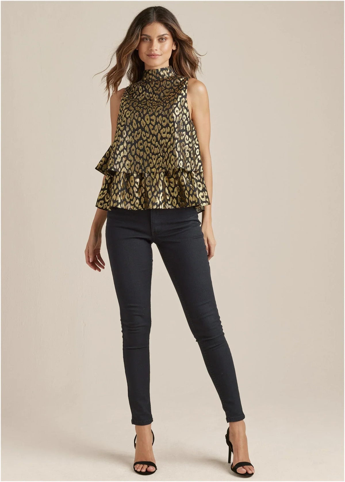 Heidi Skinny Jeans Black Denim
