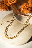 Shirin Gold Paperclip Chain Necklace
