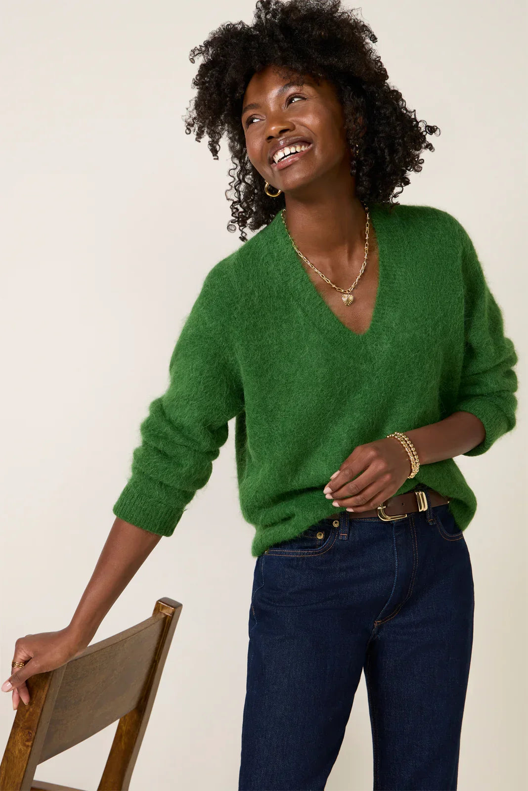 Kit V Neck Sweater