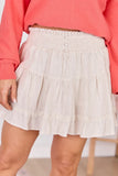 Seaside Soiree Linen Blend Skort