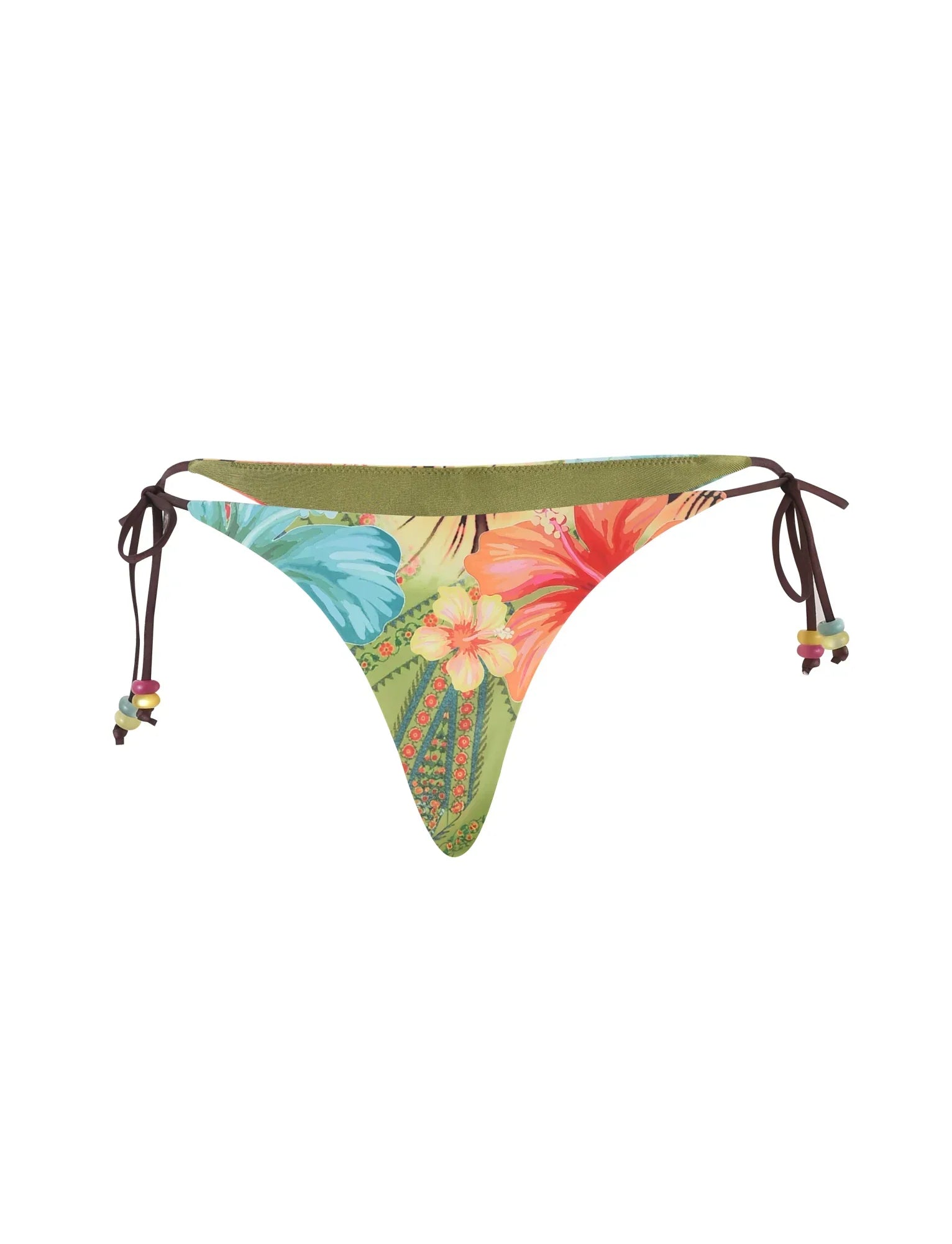 FINLEA BIKINI BOTTOM MULTI TROPICAL FLORAL