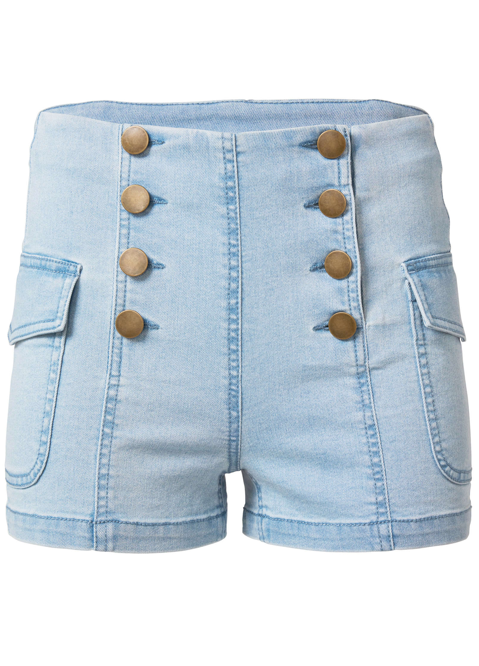 Cargo Sailor Shorts Light Wash