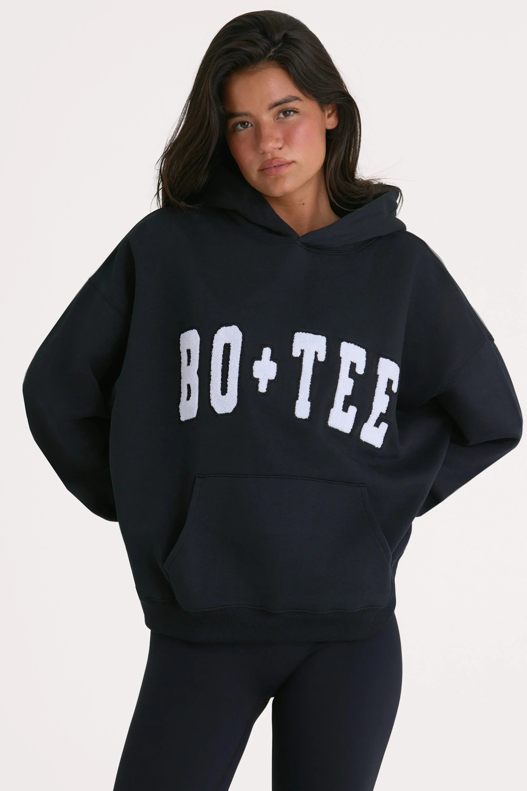 Oversized Hoodie in Black