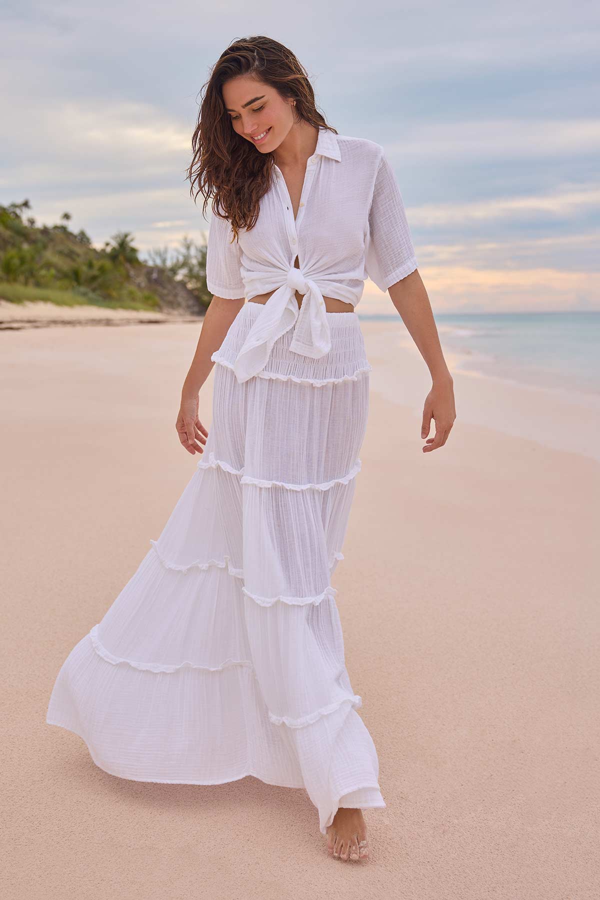Reef Convertible Skirt White Bliss Gauze