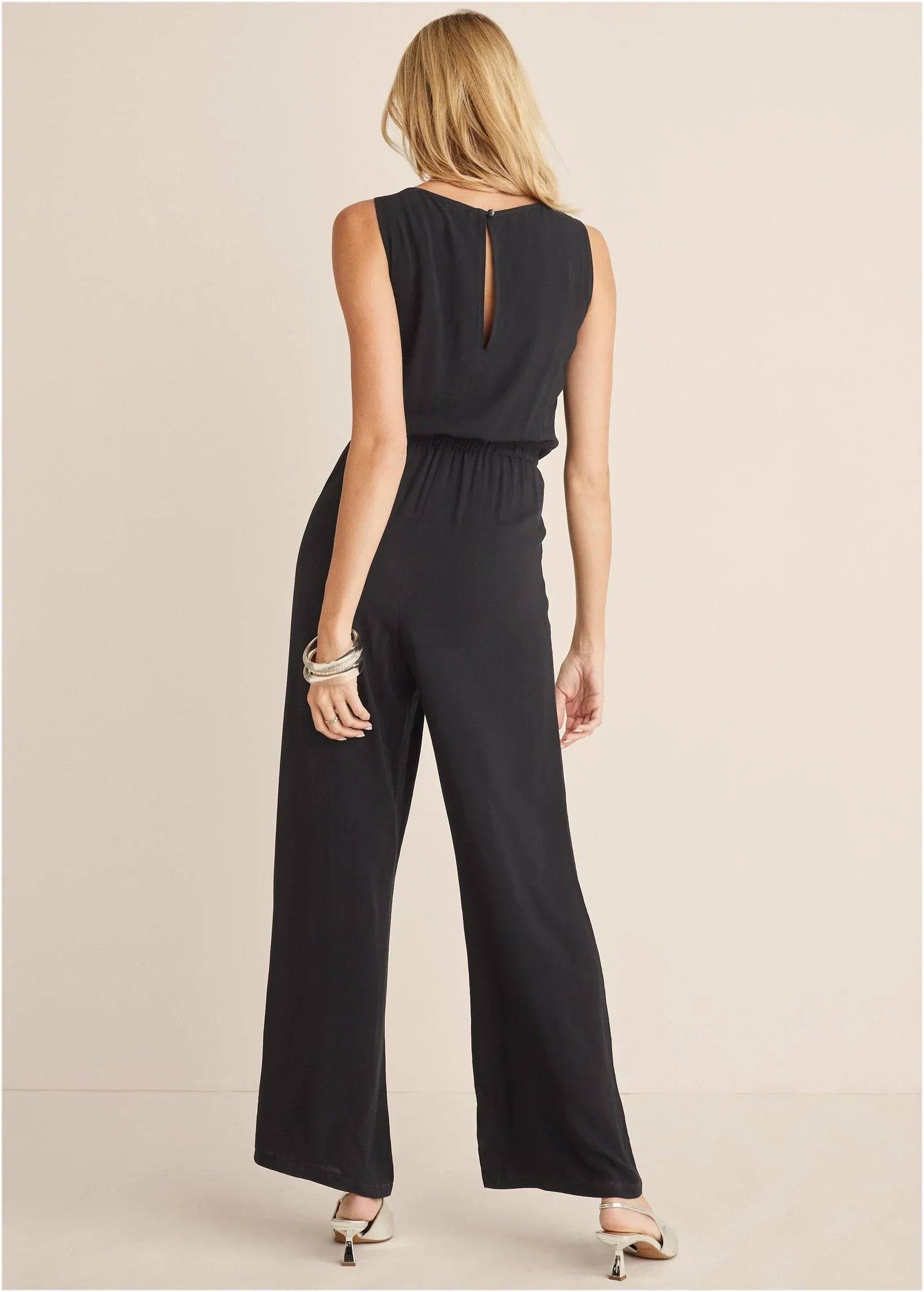 Sleeveless Jumpsuit Black