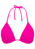 Bahamas Triangle Bikini Top Electric Pink