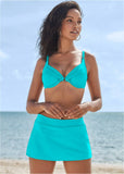 Aruba Swim Bikini Skirt Aqua Reef