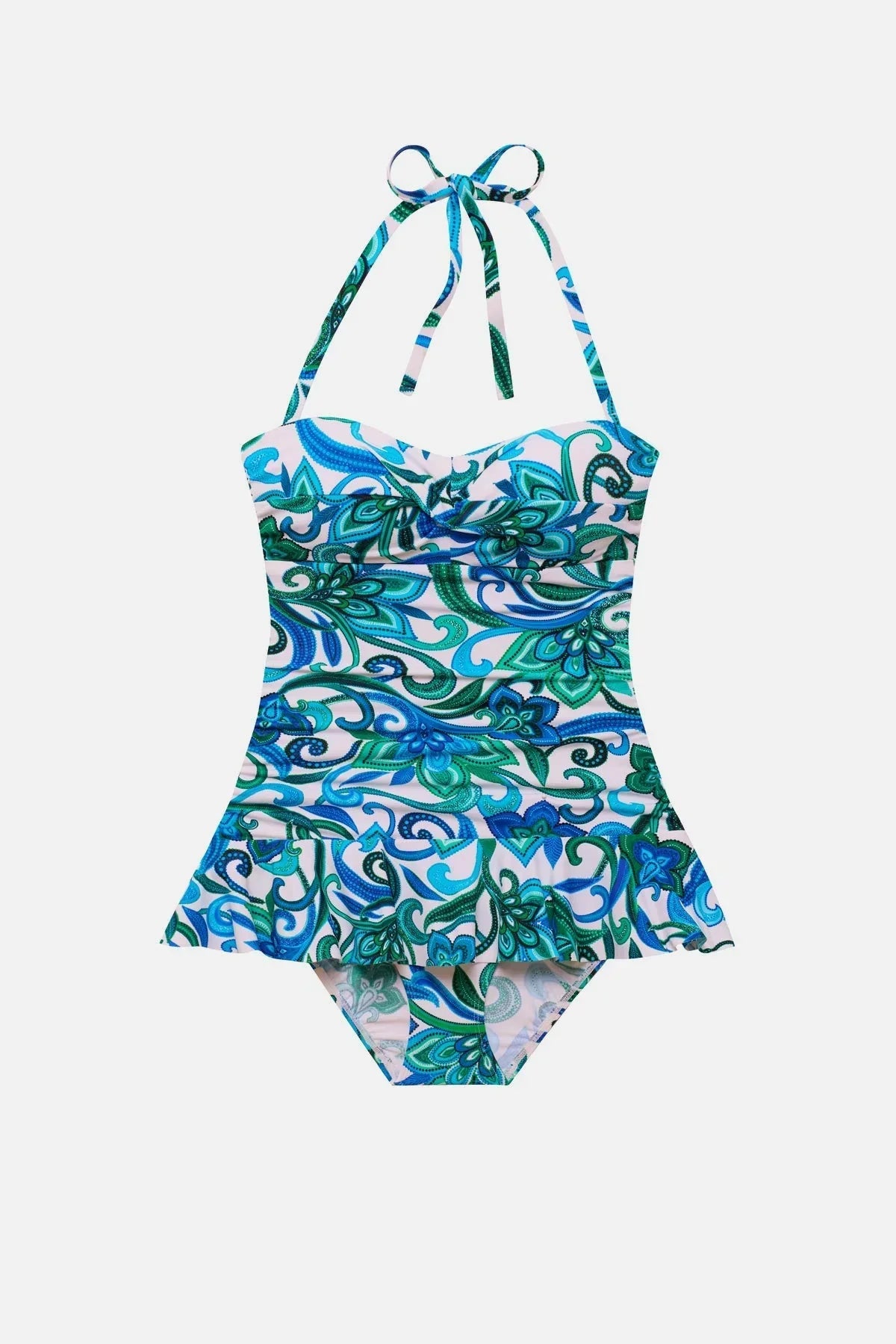 Summer Skirted One Piece Imperial Paisley
