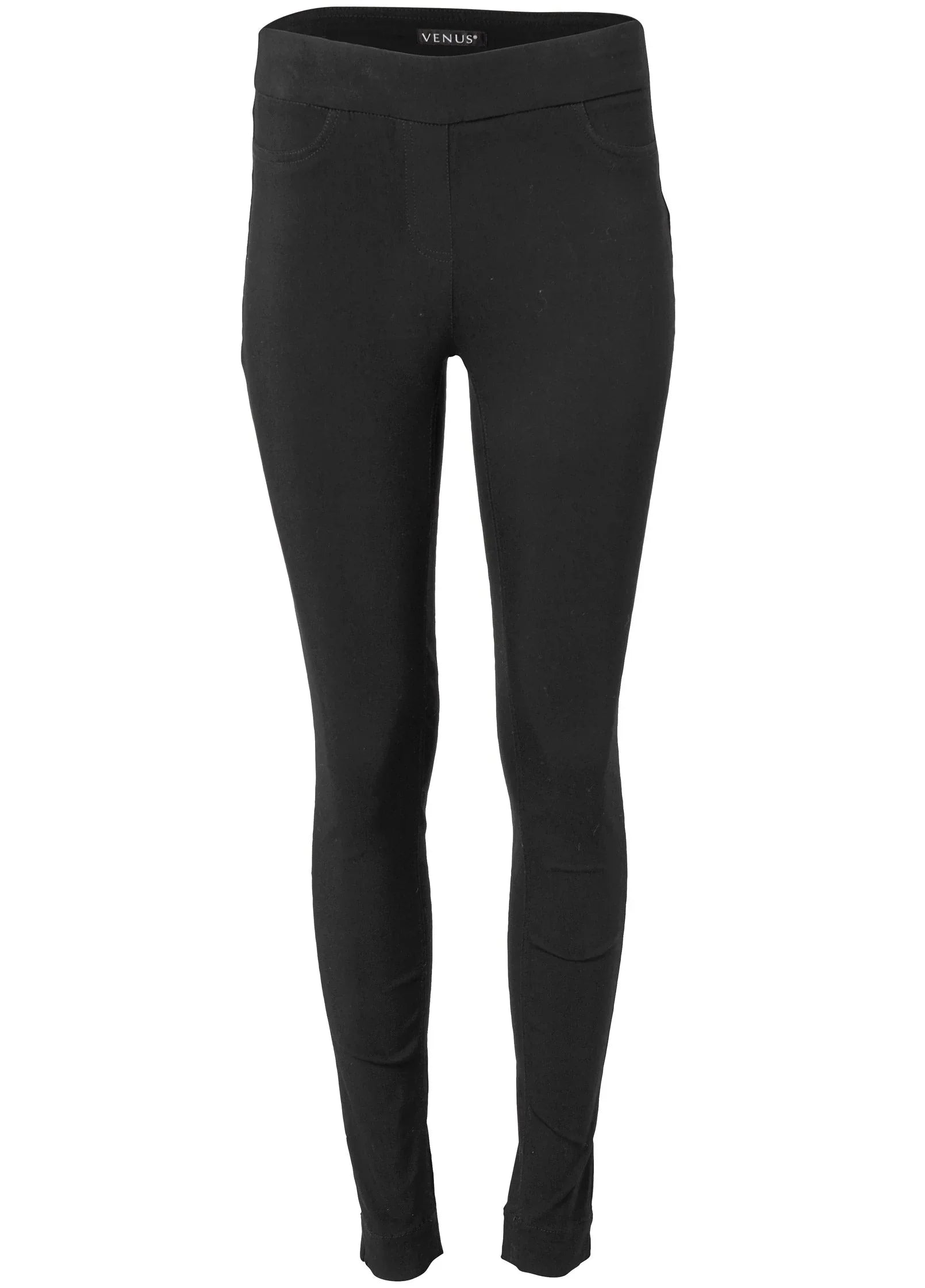 Slimming Stretch Jeggings Black