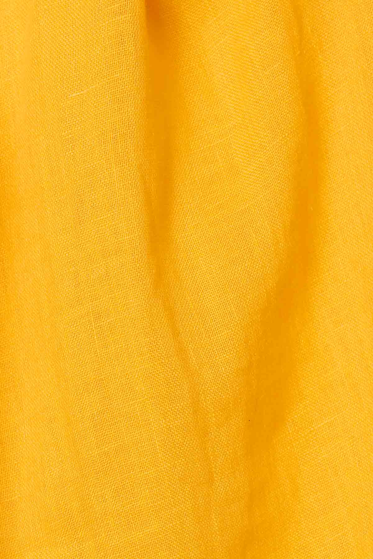 Playa Linen Boyfriend Shirt Sunflower EcoLinen
