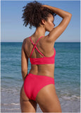 Bimini Long Line Top Raspberry