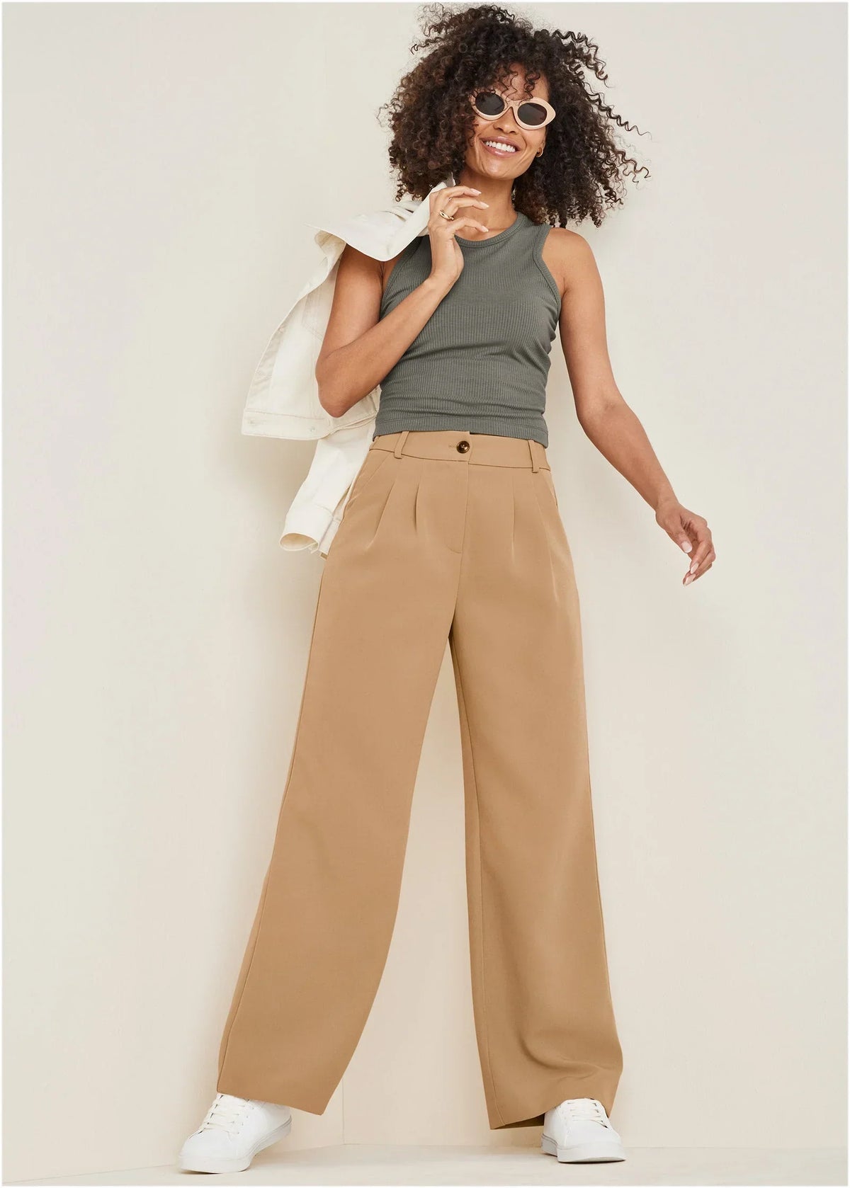 Trouser Pants Camel