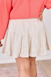 Seaside Soiree Linen Blend Skort