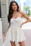 Kenna Cream Lace Skort