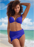 Over The Shoulder Marilyn Top Cobalt Blue