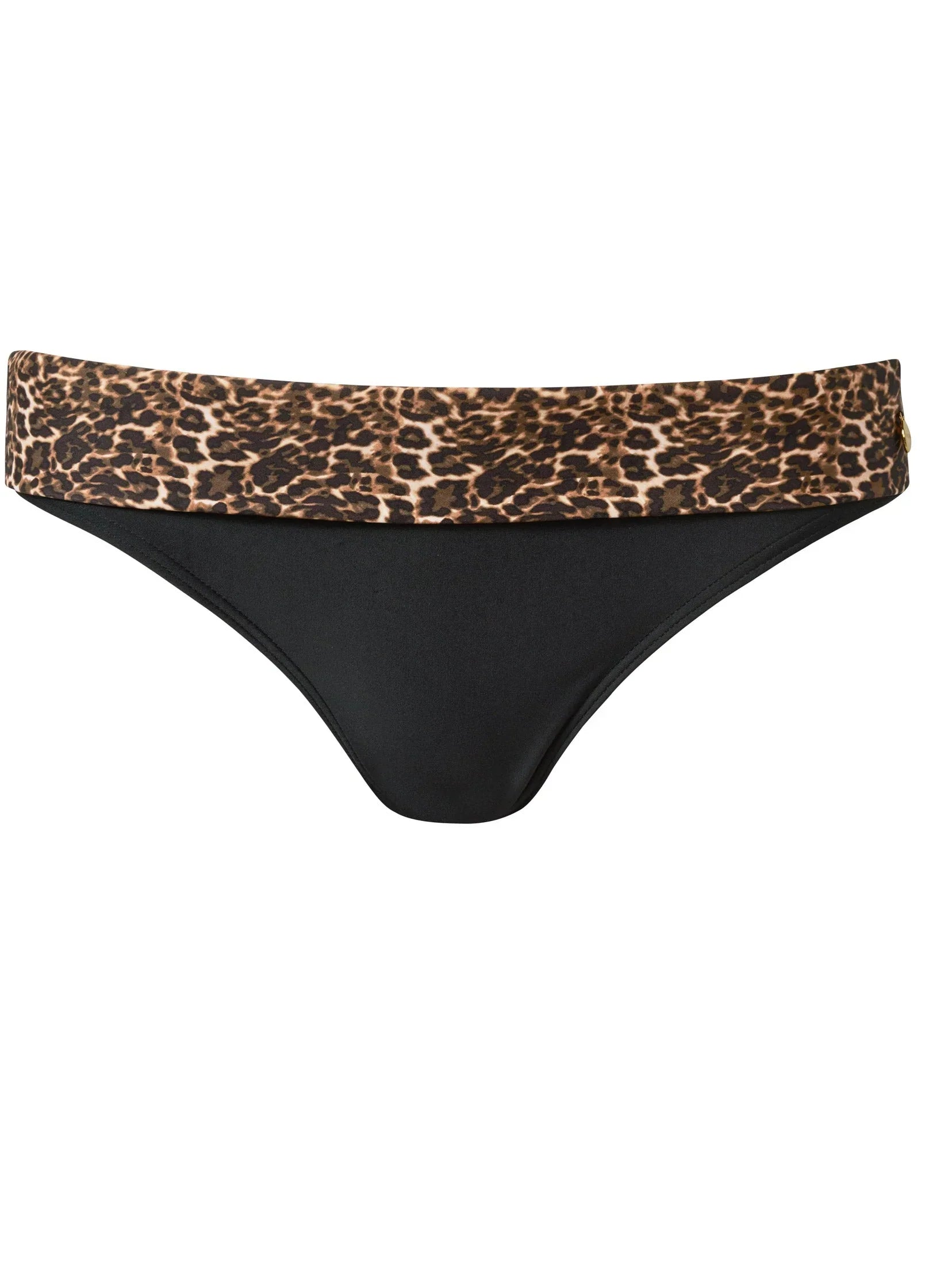 Mid Rise Bikini Bottom Cats Eye