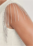 Diamond Fringe Tank Top Cloud Dancer