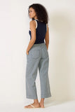 Lily Stripe Cropped Pant