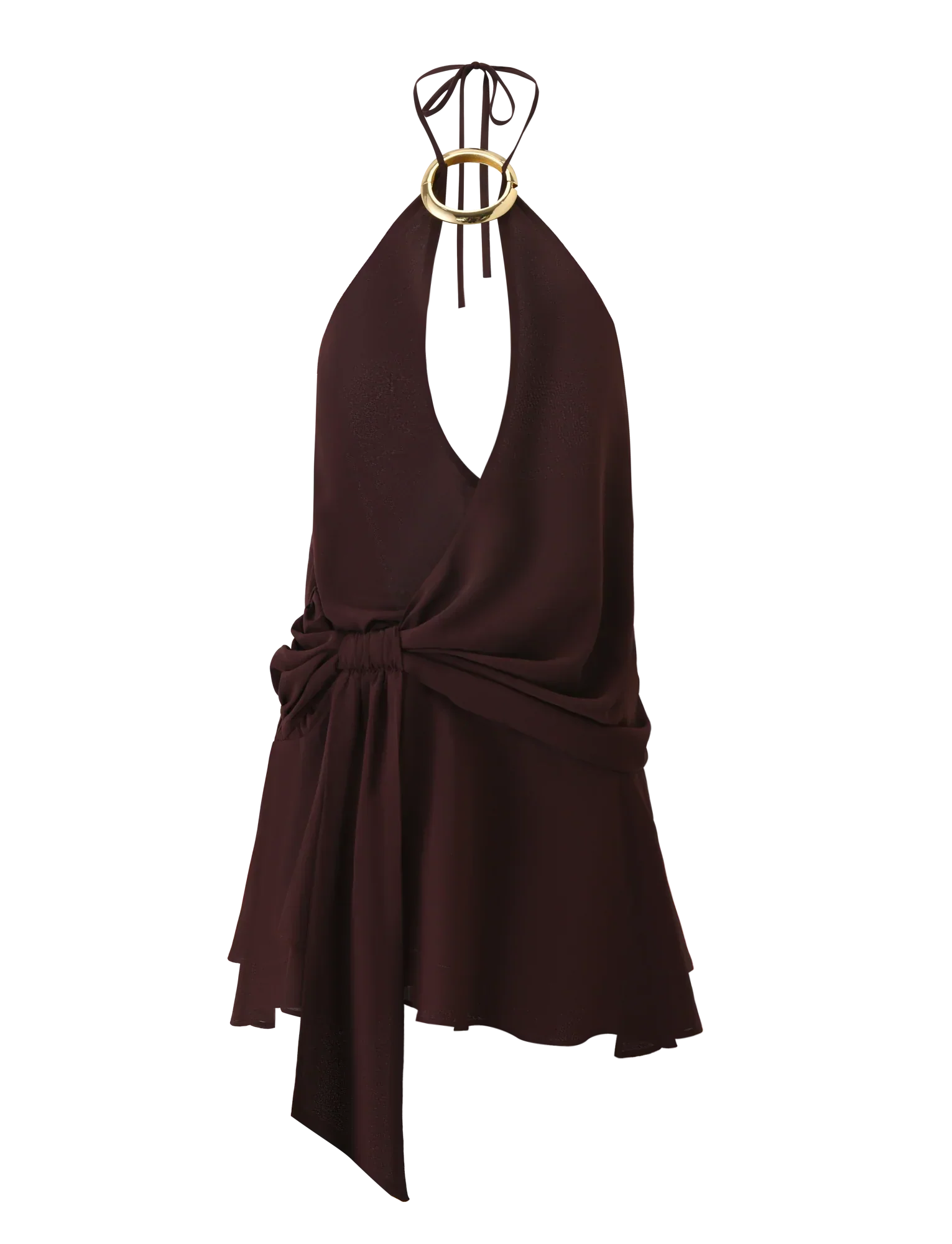 INDIGO MINI DRESS 20 CHOCOLATE