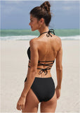 Honolulu Midi Bikini Bottom Black Beauty