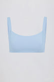 Soft Active Seam Detail Sports Bra in Sky