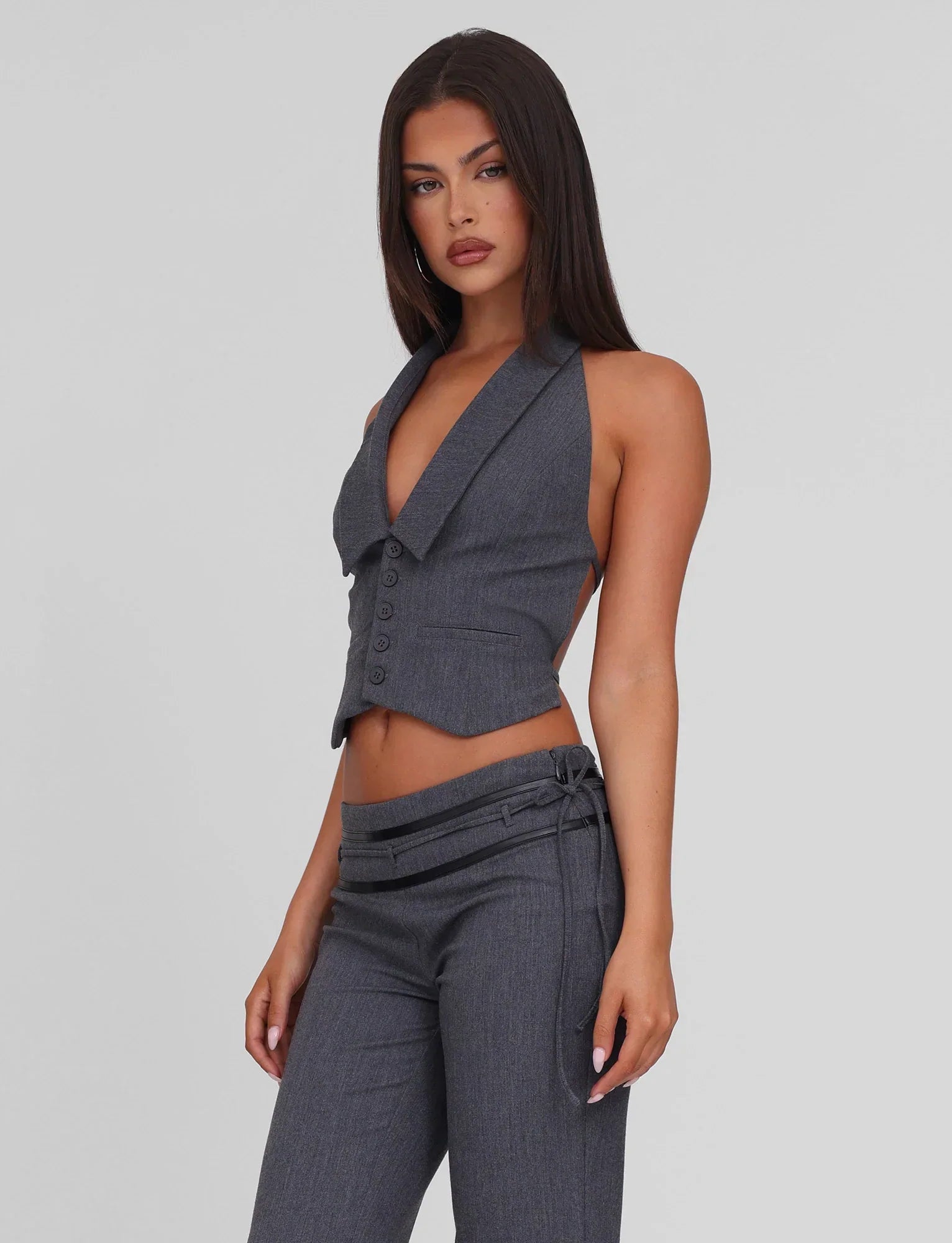 FEDRA VEST GREY