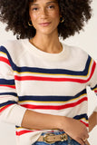 Ruth Multi Stripe Cashmere Sweater