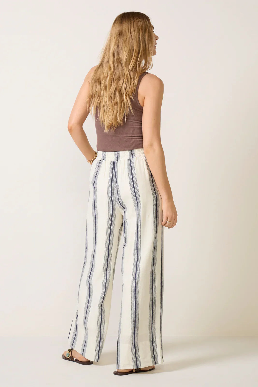 Drew Stripe Wide Leg Pant