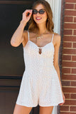 Darling Days White Floral Romper SALE