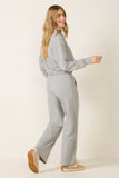 Cambrie Wide Leg Pintuck Pant