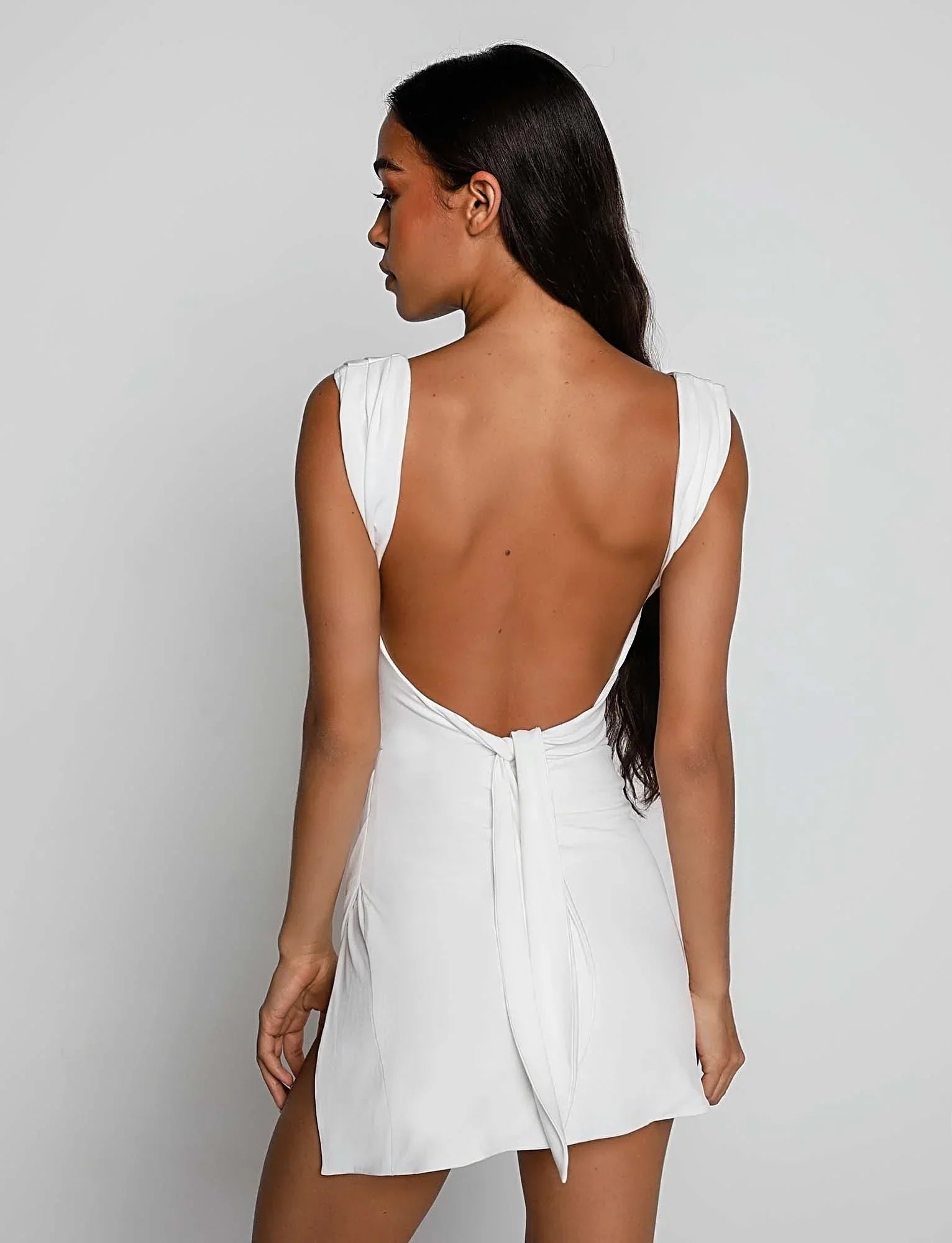 JOSLIN DRESS WHITE