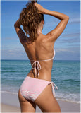 Jungle Velvet Miami Tie Side Moderate Bottom Bleached Mauve