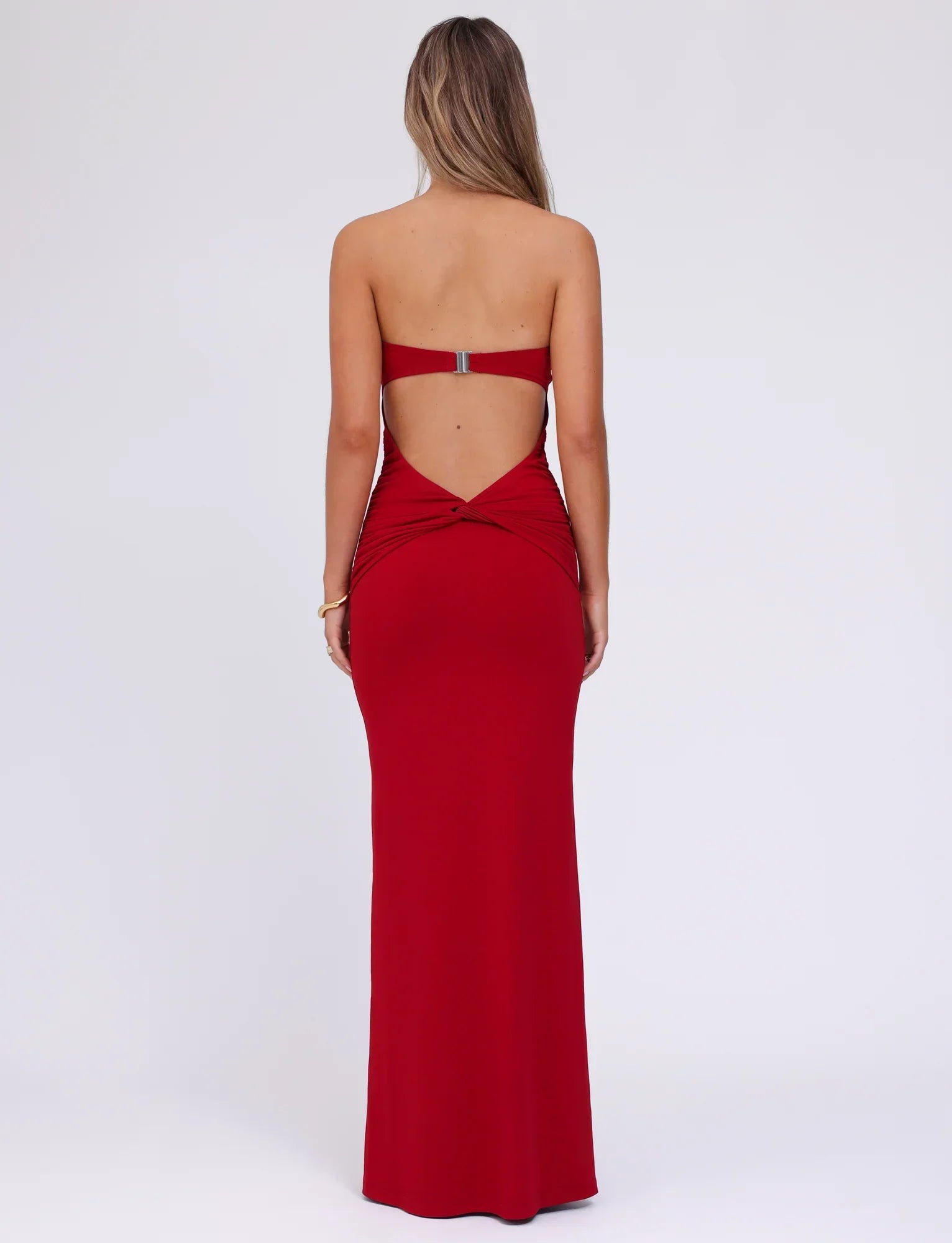 DANIELA DRESS RED