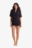 Vista Shirt Black Bliss Gauze