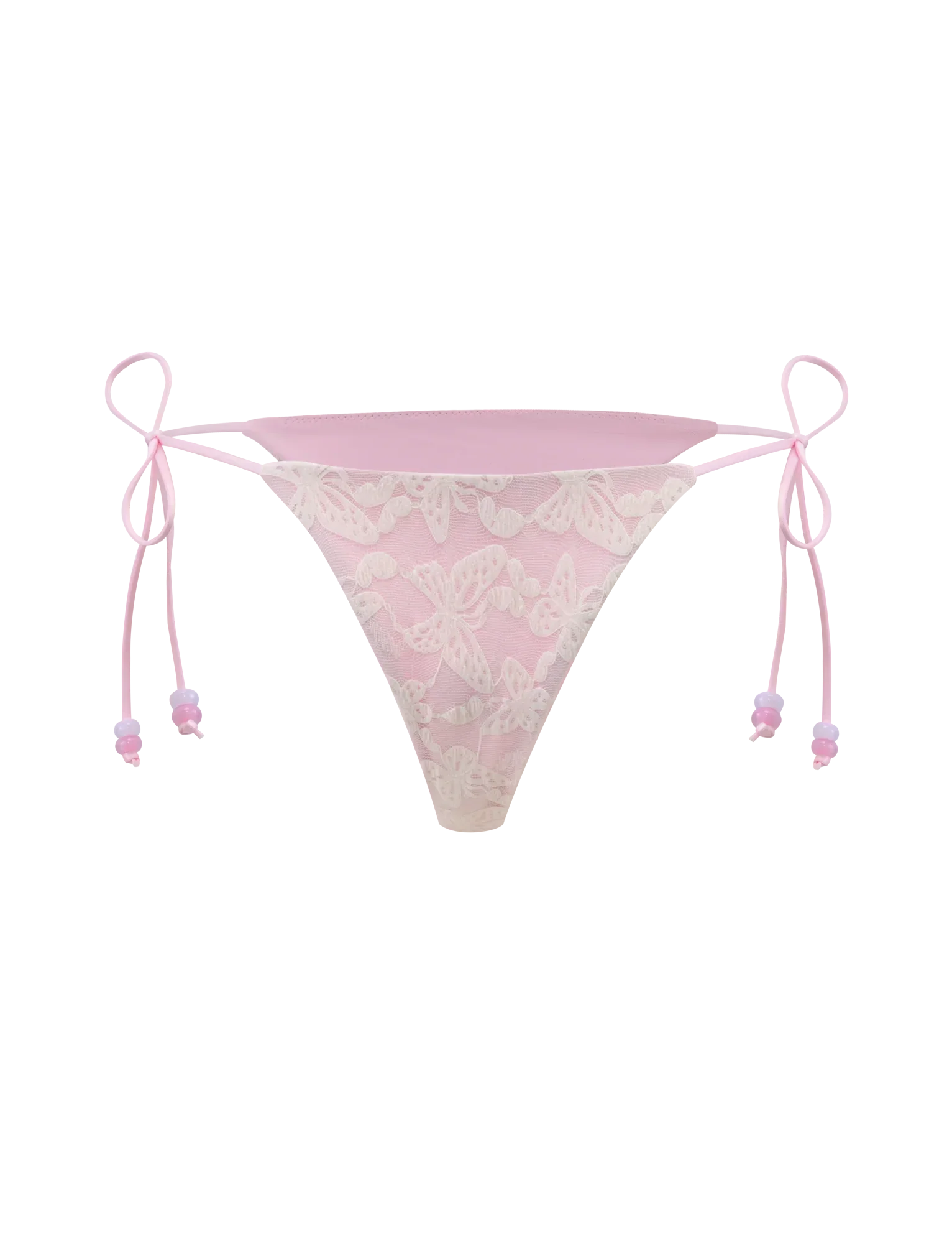 BRIGITTE BIKINI BOTTOM IVORY LACE