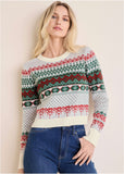 Fair Isle Sweater Red Green Multi