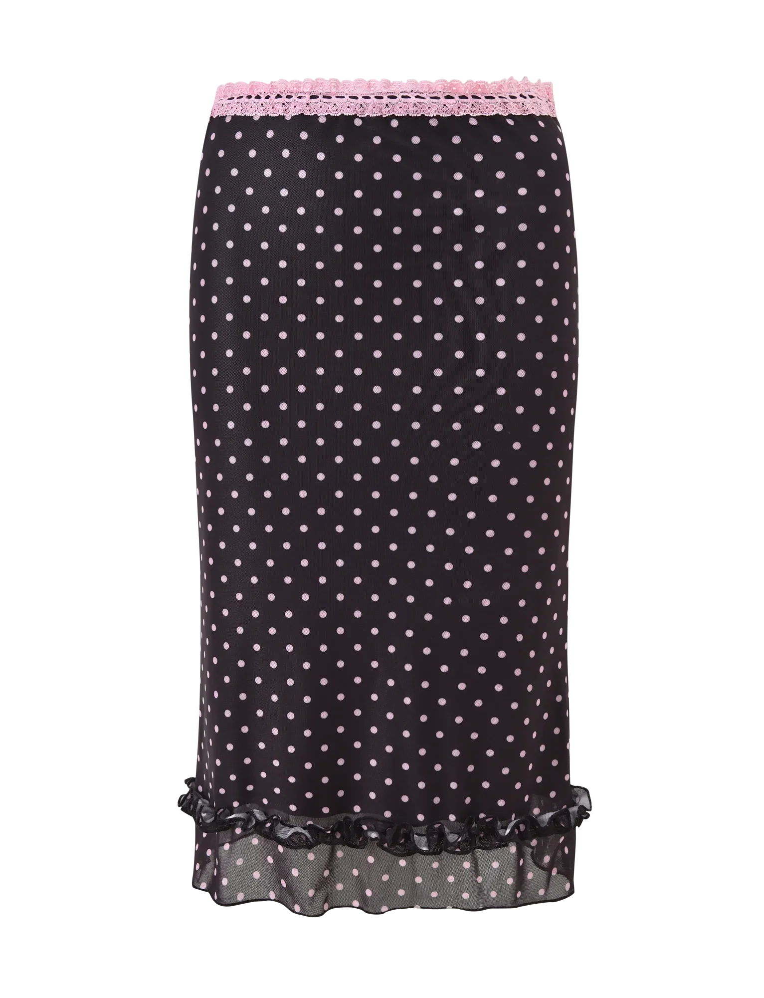 AMARA MIDI SKIRT BLACK