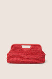 Beckett Raffia Clutch