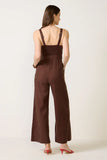 Nicole Stretch Linen Jumpsuit