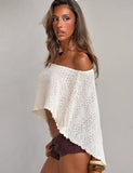 FAIRLEE PONCHO CREAM