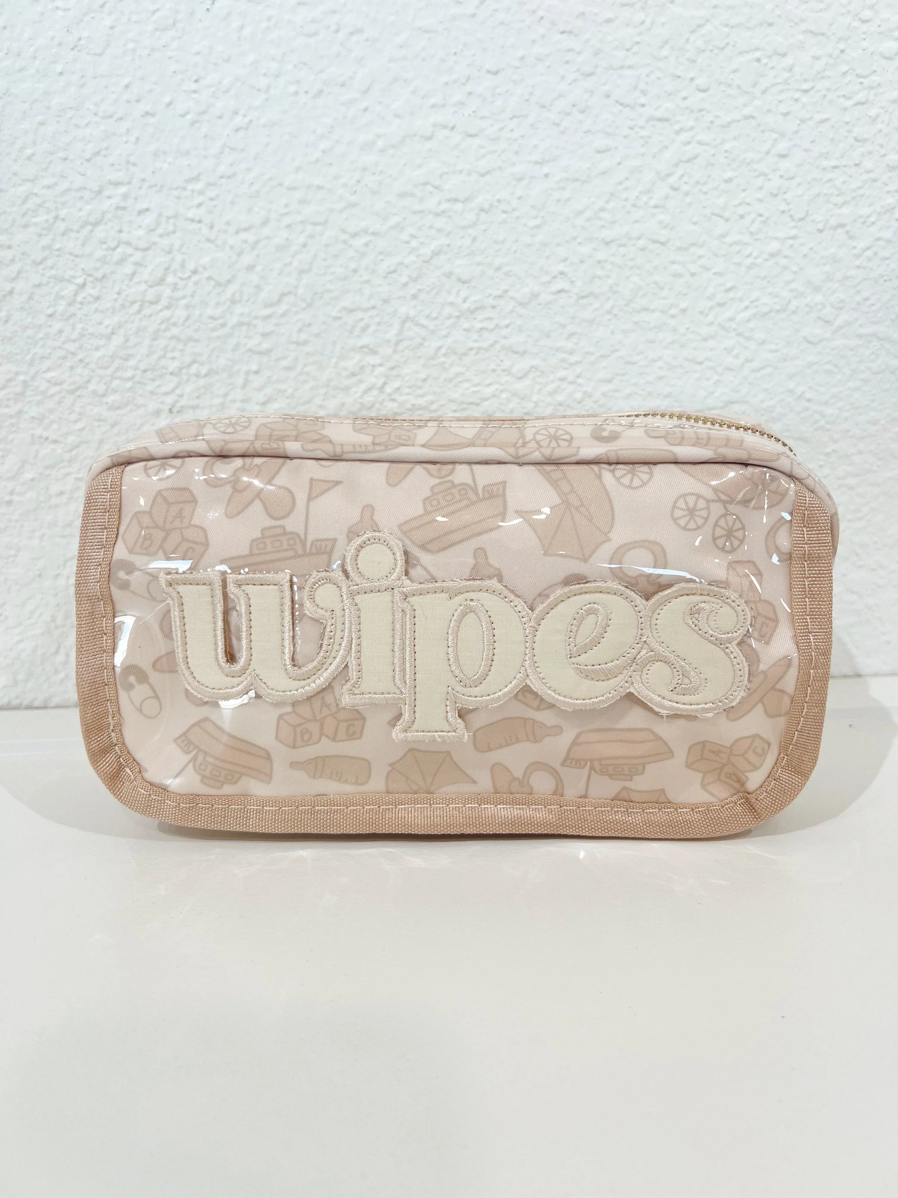 KenzKustomz Wipes Pouch Clear Coat Bag